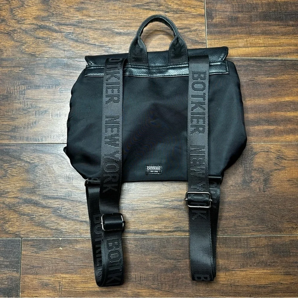 Botkier New York Black Trigger Multi Functional Backpack
